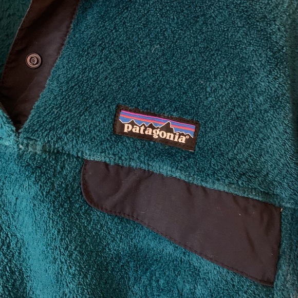Patagonia // Blue Re-Tool Half-Snap Pullover LIKE NEW! - Picture 10 of 11